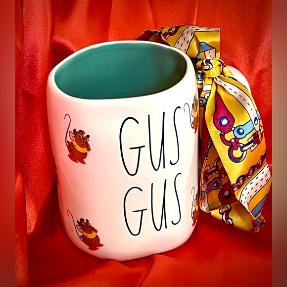 Disney Princess Rae Dunn Cinderella Gus Gus Mug By Magenta- Double Sided - Picture 3 of 7